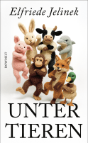 Buchcover von AMONG ANIMALS von Elfriede Jelinek