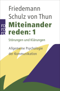 Buchcover von Miteinander reden 1 von Friedemann Schulz von Thun
