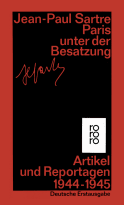 Buchcover von Paris unter der Besatzung: Artikel, Reportagen, Aufsätze 1944 - 1945 von Jean-Paul Sartre