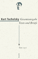 Buchcover von Gesamtausgabe Texte und Briefe 9: Texte 1927 von Kurt Tucholsky