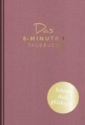 Buchcover von Das 6-Minuten-Tagebuch pur (granat): Das Original von Dominik Spenst