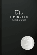 Buchcover von Das 6-Minuten-Tagebuch (schwarz): Das Original von Dominik Spenst