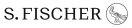 Logo des S. Fischer Verlages
