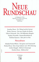 Neue Rundschau 2000/2