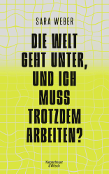 Buchcover von Die Welt geht unter, und ich muss trotzdem arbeiten? von Sara Weber