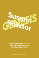 Buchcover von Susann Pásztor über Genesis oder Warum das Lamm am Broadway liegen blieb von Susann Pásztor