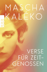 Buchcover von Verse für Zeitgenossen von Mascha Kaléko
