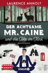 Buchcover von Der achtsame Mr. Caine und die Tote im Tank von Laurence Anholt