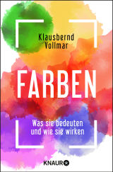 Buchcover von Farben: Was sie bedeuten und wie sie wirken von Klausbernd Vollmar