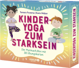 Buchcover von Kinderyoga zum Starksein (Kartenbox): Die Mutmach-Box mit 38 Übungskarten von Karin Weber