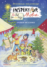 Buchcover von Inspektor Möhre  –  Ein Fall für vier Hufe: Spuren im Schnee von Michaela Holzinger