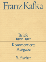 Buchcover von Briefe 1900-1912 von Franz Kafka