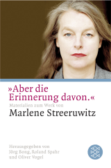 Buchcover von Aber die Erinnerung davon.: Materialien zum Werk von Marlene Streeruwitz von Roland Spahr