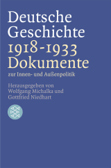 Deutsche Geschichte 1918 - 1933