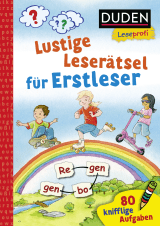 Buchcover von Duden Leseprofi – Lustige Leserätsel für Erstleser, 1. Klasse von Susanna Moll
