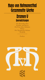 Buchcover von Dramen V von Hugo von Hofmannsthal