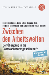 Buchcover von Zwischen den Arbeitswelten: Der Übergang in die Postwachstumsgesellschaft von Volker Teichert