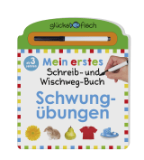 Buchcover von Glücksfisch: Mein erstes Schreib-und Wegwisch-Buch: Schwungübungen von Aimee Chapman