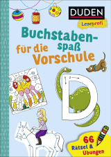 Buchcover von Duden Leseprofi – Buchstabenspaß für die Vorschule: 66 Rätsel & Übungen von Lucie Göpfert