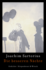 Buchcover von Die besseren Nächte: Gedichte von Joachim Sartorius