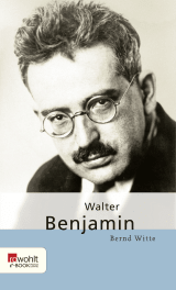 Buchcover von Walter Benjamin von Bernd Witte