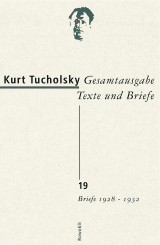 Gesamtausgabe Texte und Briefe 19