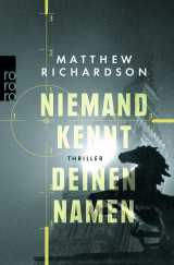 Buchcover von Niemand kennt deinen Namen von Matthew Richardson
