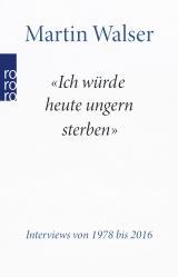 Buchcover von "Ich würde heute ungern sterben": Interviews von 1978 bis 2016 von Thekla Chabbi
