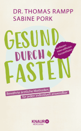 Buchcover von Gesund durch Fasten: Heilfasten - Intervallfasten - Kurzzeitfasten von Dr. Thomas Rampp, Sabine Pork