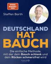 Buchcover von Deutschland hat Bauch: Die einfache Methode, mit der dein Bauch schlank und dein Rücken schmerzfrei wird  von Steffen Barth
