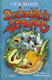 Buchcover von Drachendetektiv Schuppe – Gefährliches Gemüse von Katja Brandis