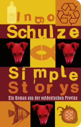 Buchcover von Simple Storys: Ein Roman aus der ostdeutschen Provinz von Ingo Schulze