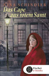 Das Cape aus rotem Samt