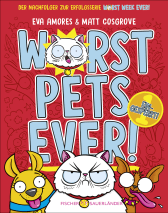 Buchcover von Worst Pets Ever – Eingesperrt! von Matt Cosgrove, Eva Amores
