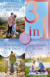 Buchcover von Mein Glück mit dir / Nur Augen für dich / Jeder Schritt zu dir - Lost in Love. Die Green-Mountain-Serie - Drei Romane in einem Band von Marie Force