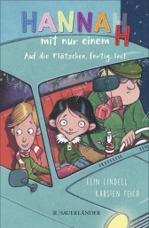 Buchcover von Hanna(h) mit nur einem H. Auf die Plätzchen fertig los von Elin Lindell