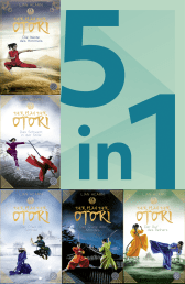 Buchcover von Der Clan der Otori 1-5 in einem Bundle: Das Schwert in der Stille/Der Pfad im Schnee/Der Glanz des Mondes/Der Ruf des Reihers/Die Weite des Himmels von Sibylle Schmidt