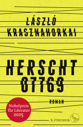 Buchcover von Herscht 07769: Florian Herschts Bach-Roman von László Krasznahorkai