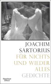 Buchcover von Für nichts und wieder alles: Gedichte von Joachim Sartorius
