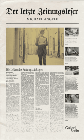 Buchcover von Der letzte Zeitungsleser von Michael Angele