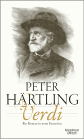 Buchcover von Verdi: Ein Roman in neun Fantasien von Peter Härtling
