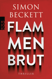 Buchcover von Flammenbrut von Simon Beckett