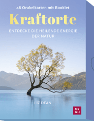 Produktbild von Kraftorte: 48 Orakelkarten mit Booklet  von Liz Dean