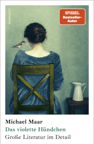 Buchcover von Das violette Hündchen: Große Literatur im Detail von Michael Maar