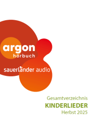 argon hörbuch Gesamtverzeichnis Kinderlieder Herbst 2025