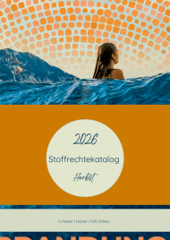 Cover Stoffrechtekatalog 2026