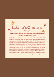 Rezept für Zimtsterne