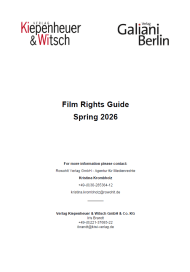 First page of our Rights Guide Film Spring 2026.