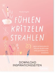 Cover Fühlen Kritzeln Strahlen