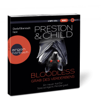 Zusatzmaterial PA 978 3 8398 1922 7 innen 002 von BLOODLESS – Grab des Verderbens: Ein neuer Fall für Special Agent Pendergast. Thriller von Douglas Preston, Lincoln Child, Detlef Bierstedt